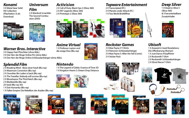 Gewinnspiel Dezember 2012