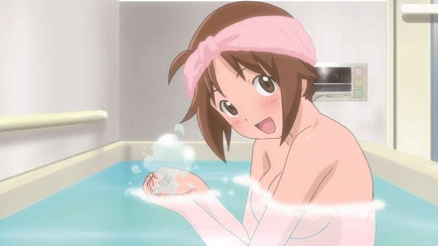 Im Bad mit Hinako (1)